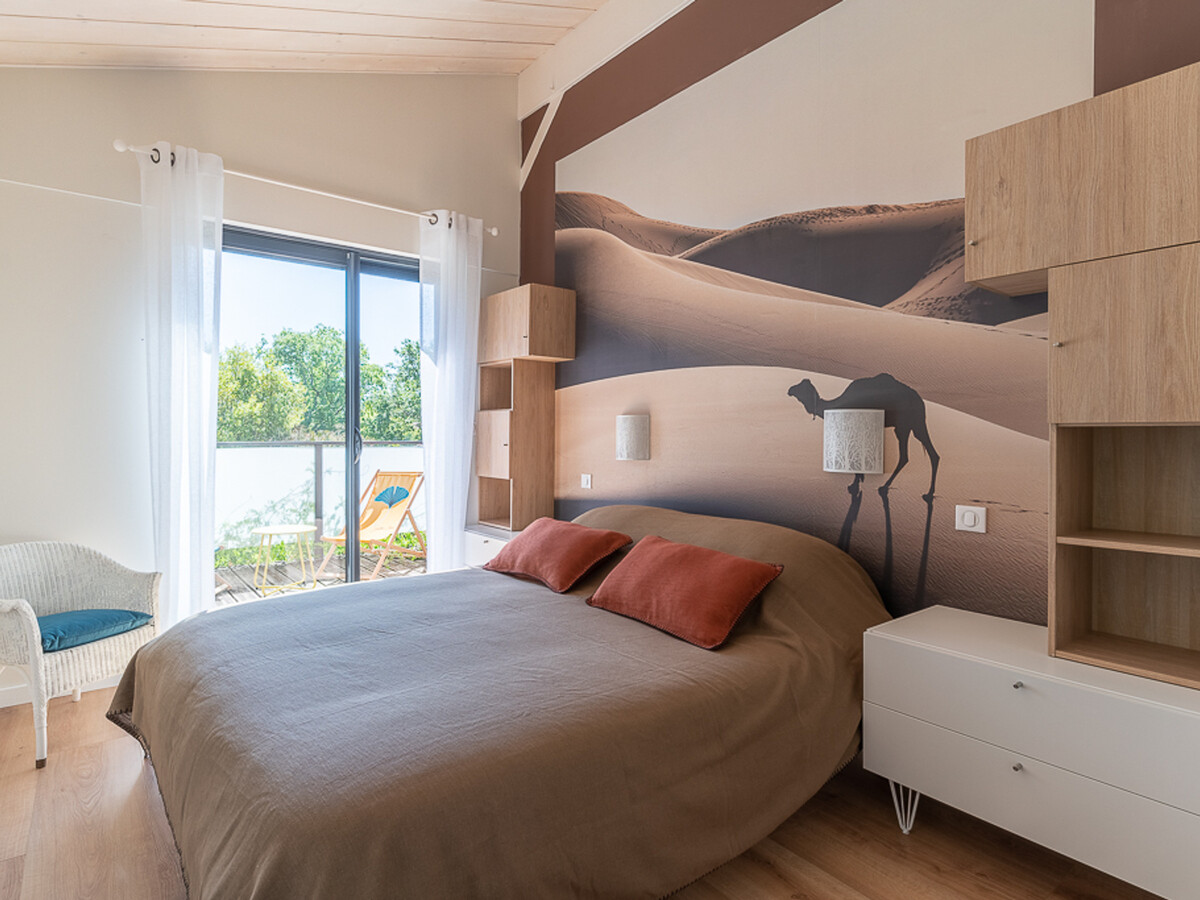 Villa 10 pers. Biscarrosse : piscine chauffée & accès lac - Photo 18