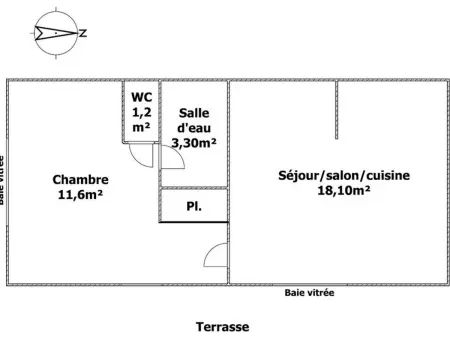 Gîte 4 pers. avec jardin partagé 2000m² à Saint-Vincent-sur-Jard - Photo 12