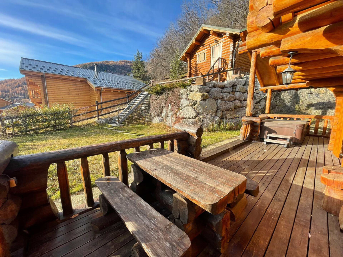 Chalet de charme 8 pers. à Praloup 1500 avec sauna et SPA - Photo 4
