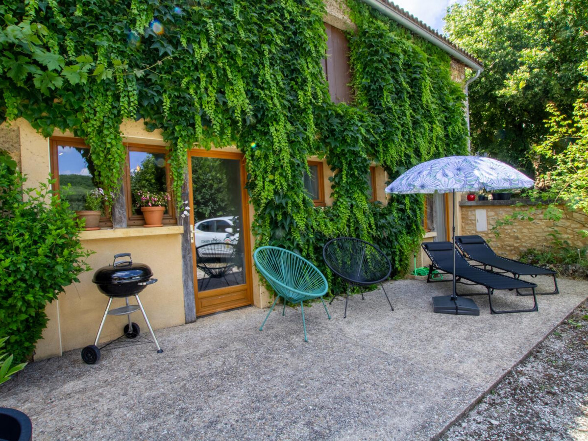 Gîte 4 pers. à Daglan, terrasse couverte et cheminée - Photo 2