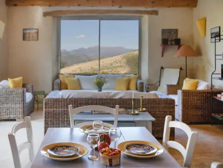 Mas provençal XVIIIe avec piscine chauffée à Montaulieu, 14 pers. : photo 3