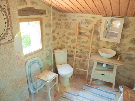 Mas provençal XVIIIe avec piscine chauffée à Montaulieu, 14 pers. : photo 28