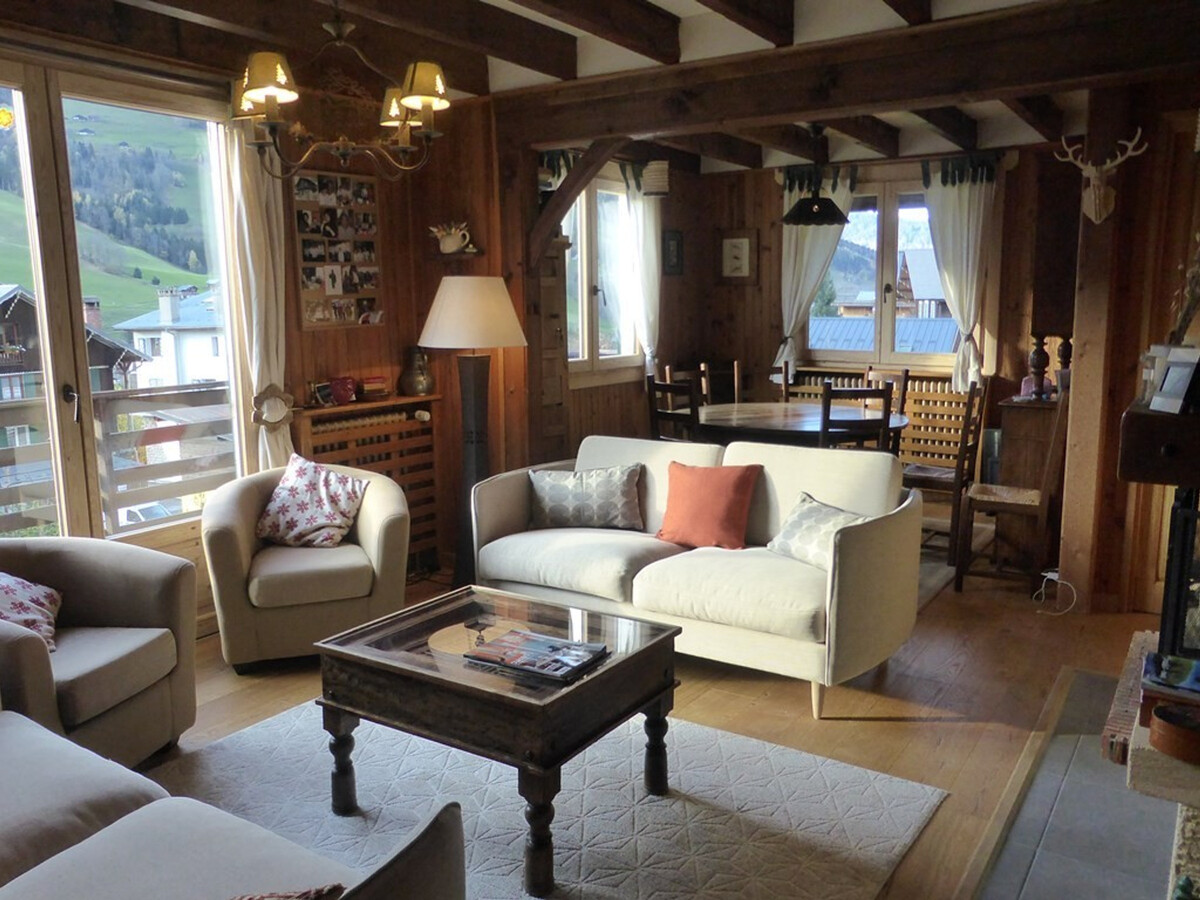 Chalet 11 pers, 4 chambres, balcon sud à Arêches-Beaufort - Photo 1
