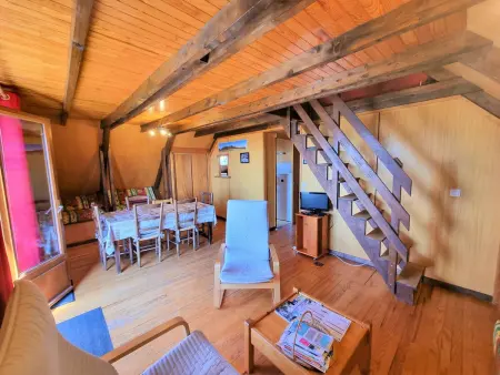 Chalet St Bernard 6 pers. à Saint-Michel-de-Chaillol, balcon plein sud : photo 2