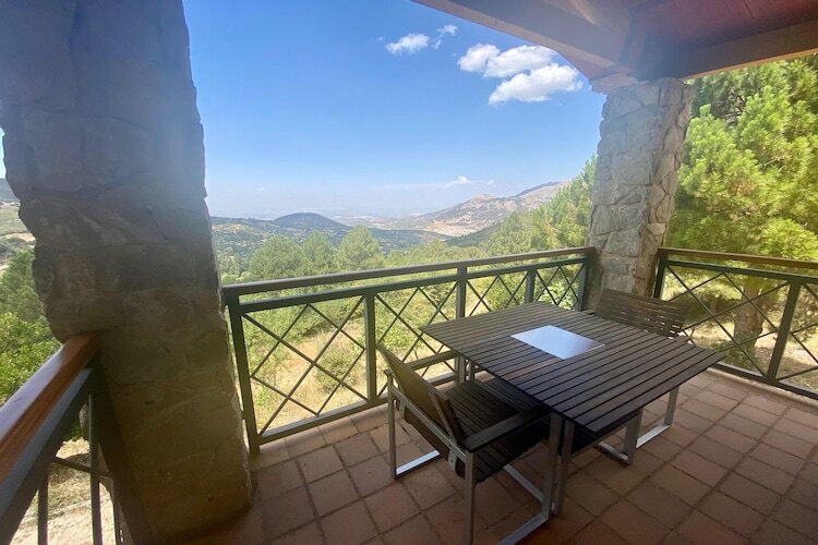 Villa El Refugio : piscine privée face à la Sierra Mágina - Photo 14