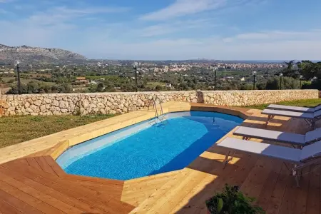 Villa Bellavista – Maison avec piscine privée face à Syracuse : photo 13