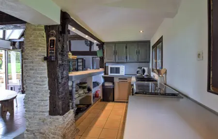 Maison Pays d'Auge 8 pers., piscine chauffée et loisirs : photo 6