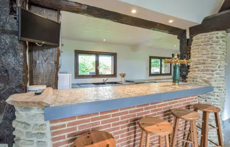 Maison Pays d'Auge 8 pers., piscine chauffée et loisirs : photo 31