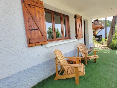Appartement RDC Chalet, terrasse sud, Saint-Michel-de-Chaillol : photo 11