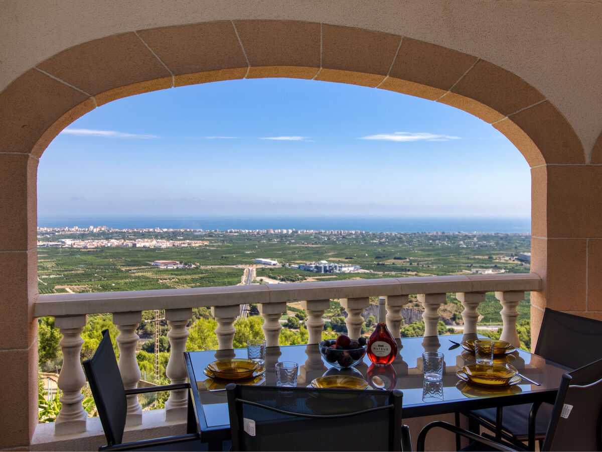 Villa Bellvue à Oliva : 3 chambres, piscine et vue mer - Photo 2