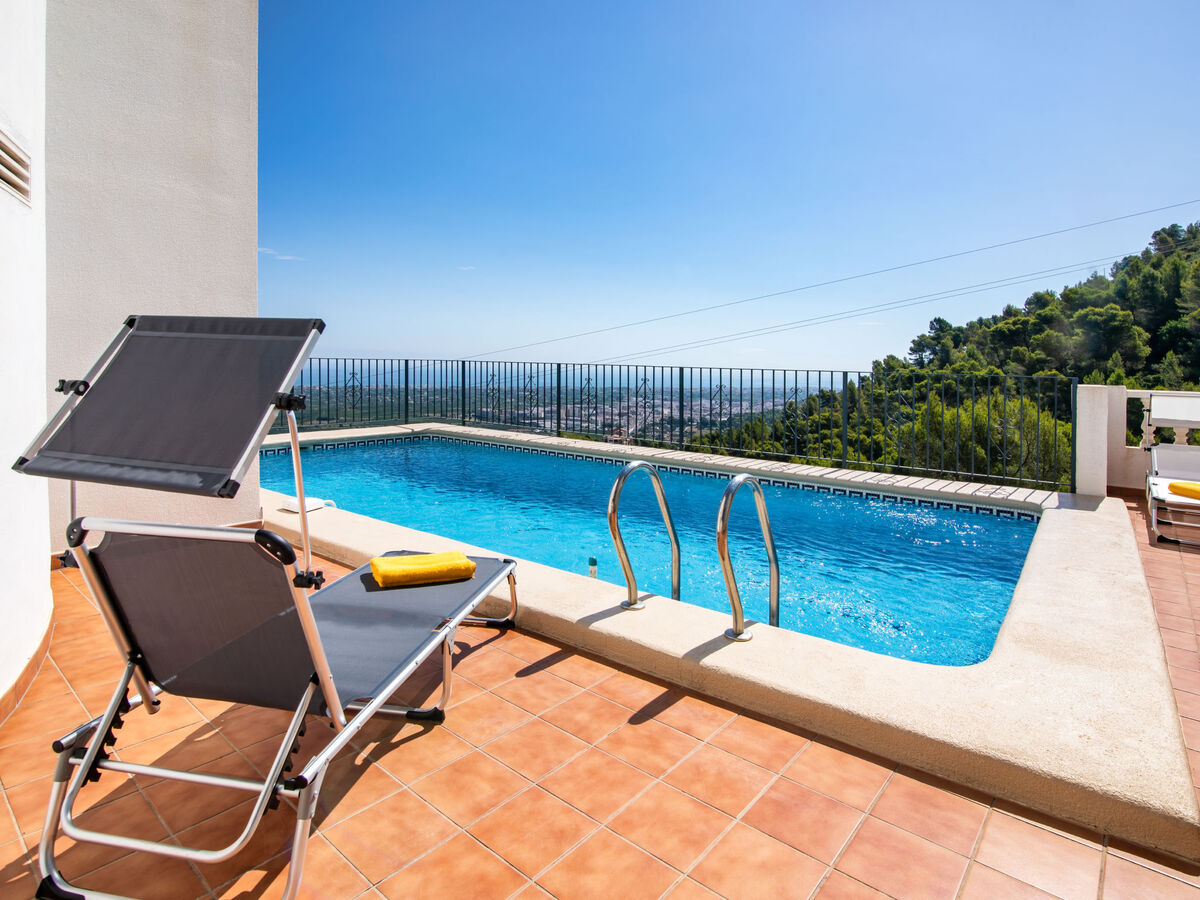 Villa Bellvue à Oliva : 3 chambres, piscine et vue mer - Photo 4