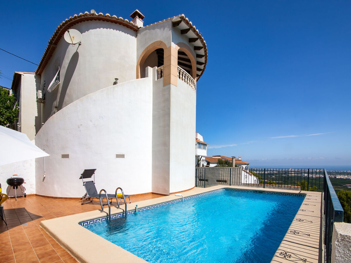Villa Bellvue à Oliva : 3 chambres, piscine et vue mer - Photo 26