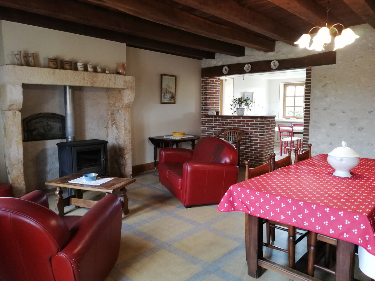 Gîte fermette 6 pers. avec terrain et poêle, télétravail - Photo 2