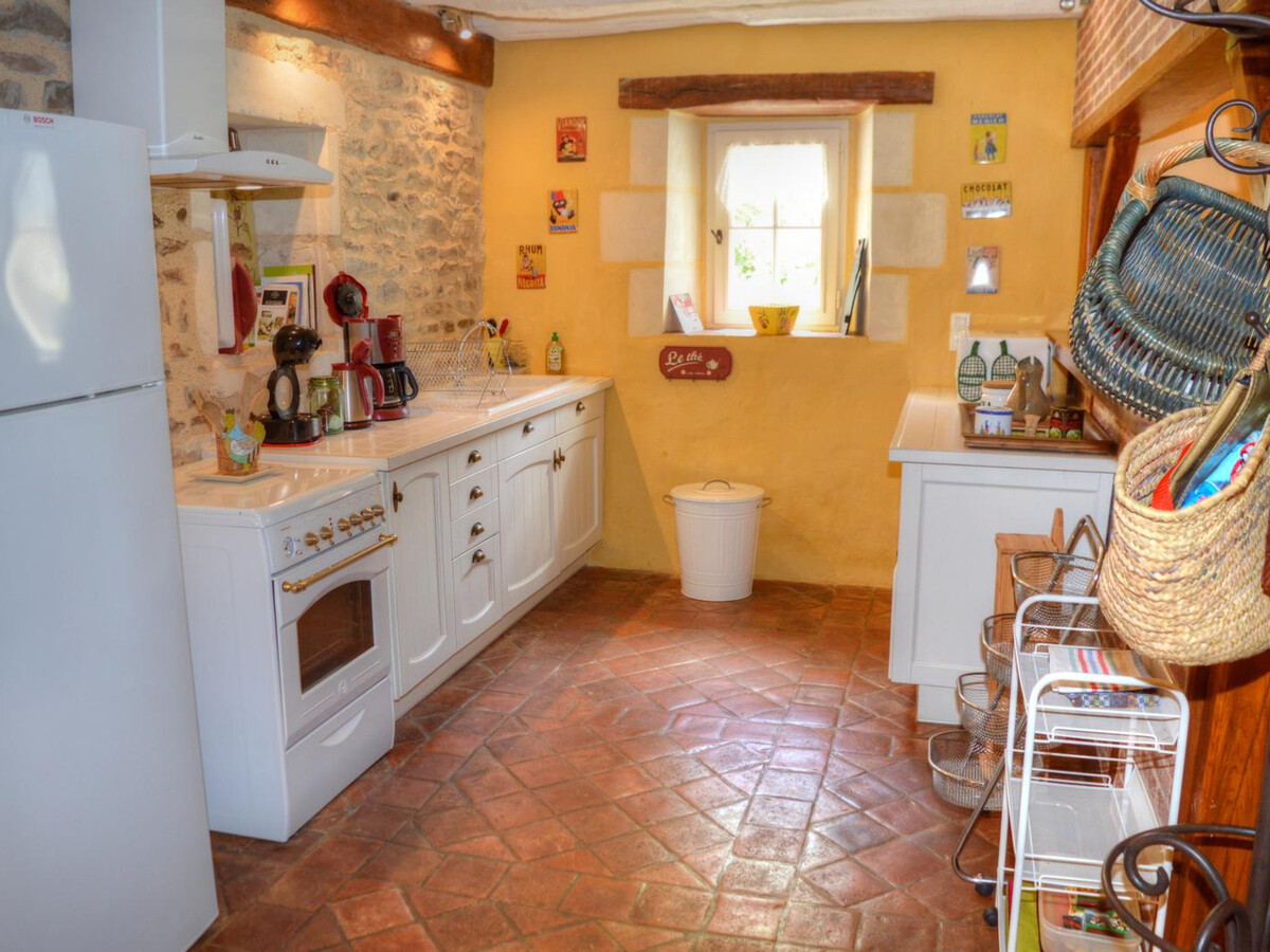 Gîte 17e siècle avec piscine couverte à Draché - Photo 6