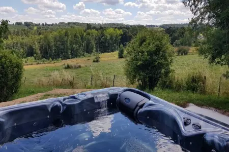 Maison Residence Suprême : bain à remous et sauna
