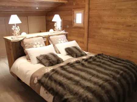 Chalet 8 pers. La Clusaz, accès direct pistes, cheminée : photo 7