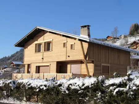 Chalet 8 pers. La Clusaz, accès direct pistes, cheminée : photo 12