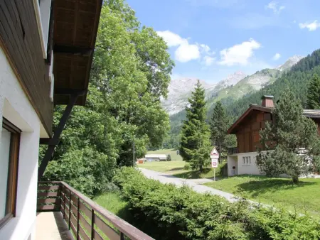 Chalet 8 pers. La Clusaz, accès direct pistes, cheminée : photo 14