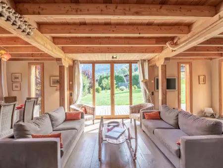 Location chalet à Chamonix Mont Blanc, Chalet contemporain 3* proche pistes, 6 chambres pour 12 personnes
