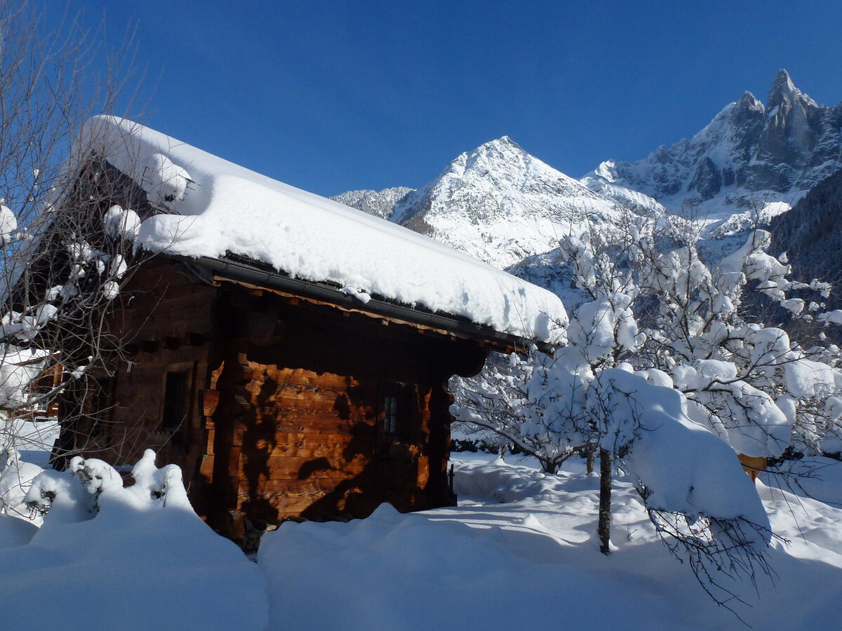 Mazot 35m² avec jardin vue Mont-Blanc à Chamonix - Photo 24