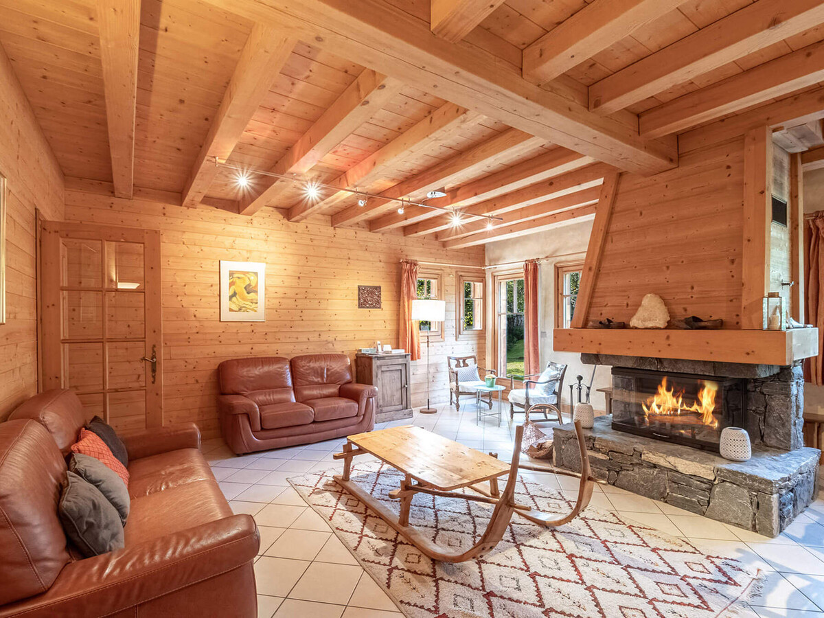 Chalet Les Tines, 12 pers., vue Mont-Blanc à Chamonix - Photo 1