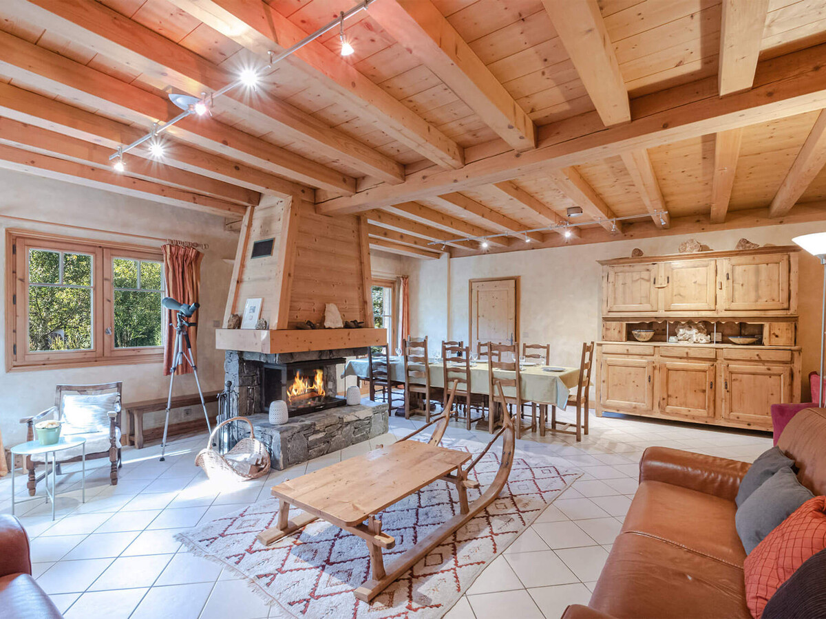 Chalet Les Tines, 12 pers., vue Mont-Blanc à Chamonix - Photo 4