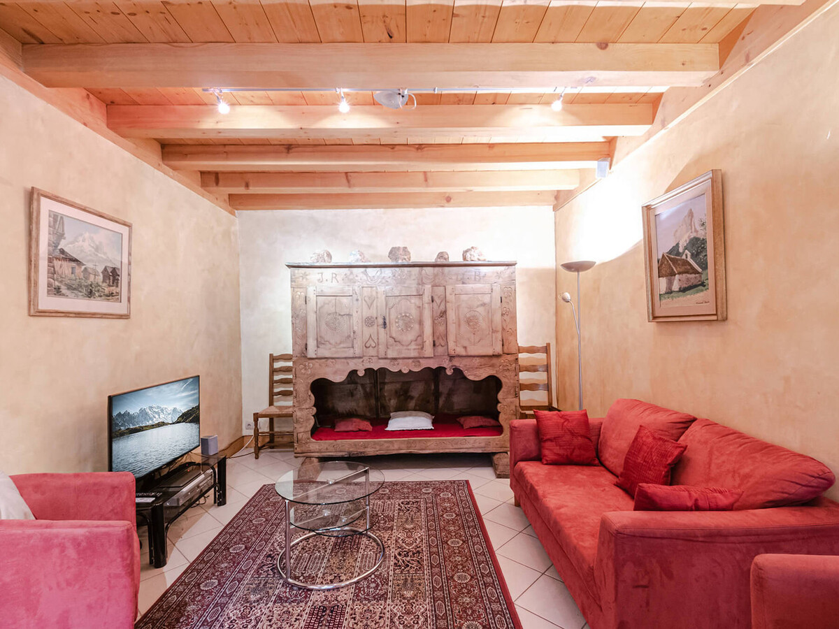 Chalet Les Tines, 12 pers., vue Mont-Blanc à Chamonix - Photo 9