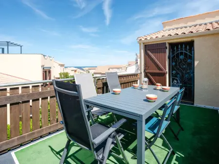 Pavillon confortable à Narbonne-Plage avec piscine et parking privés - Photo 18