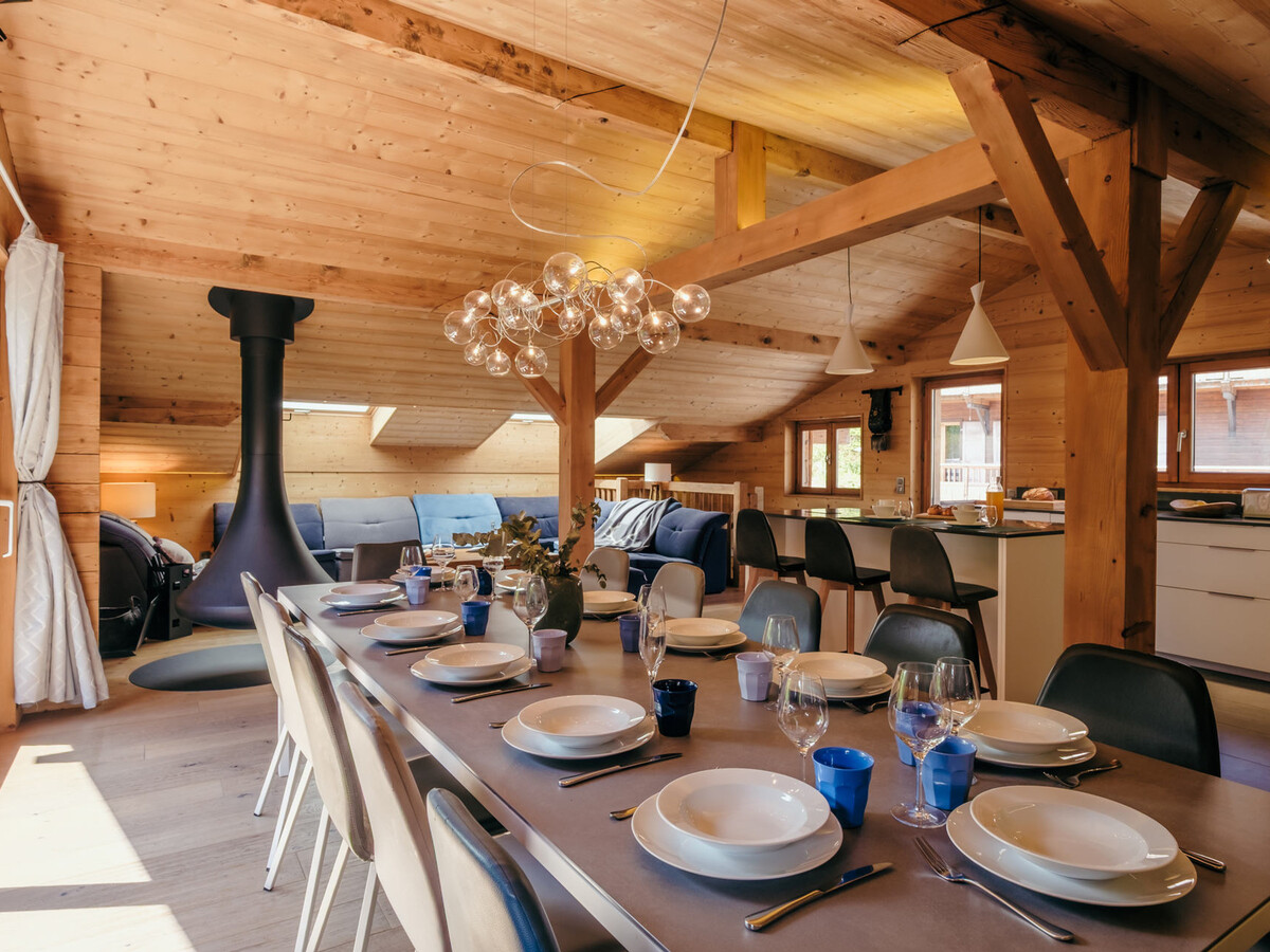 Chalet Bon Vieux Temps, 15 pers, sauna & centre village - Photo 5