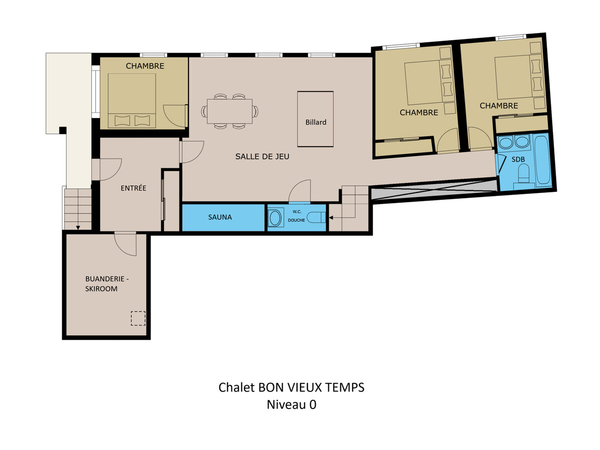 Chalet Bon Vieux Temps, 15 pers, sauna & centre village - Photo 22