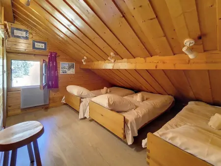 Chalet Méribel : Ski aux pieds, spacieux, lumineux avec cheminée - Photo 6