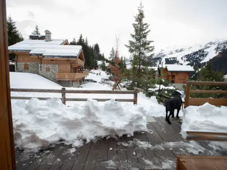 Chalet Méribel : Ski aux pieds, spacieux, lumineux avec cheminée - Photo 14