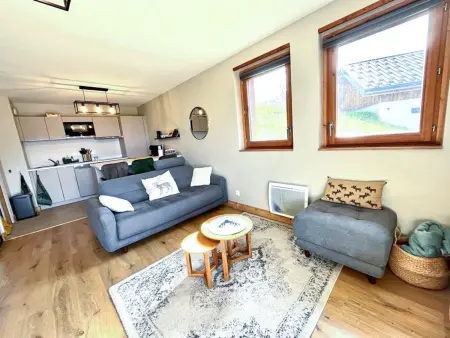 Chalet 3* Valmorel, skis aux pieds, 3 chambres, parking, WIFI - Photo 9