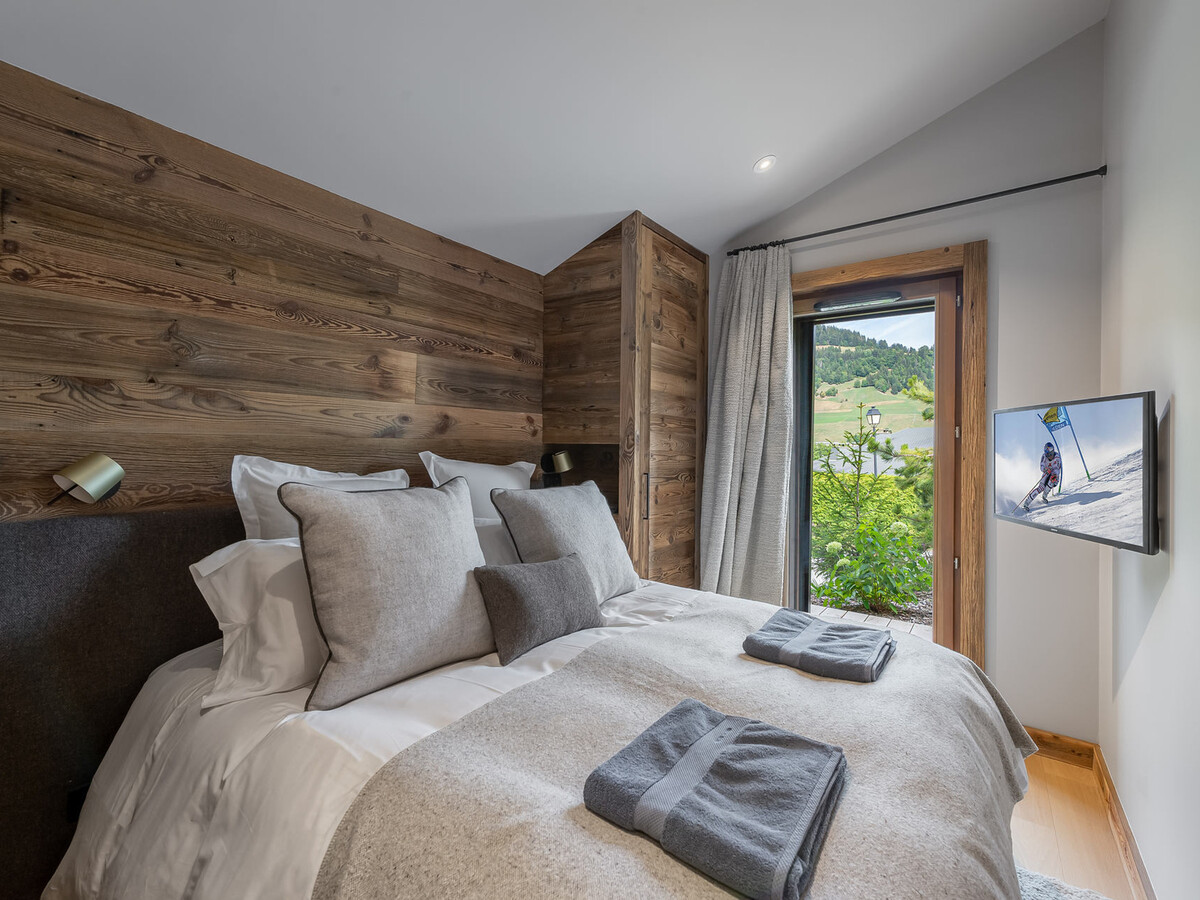 Appartement 140 m² Megève, 4 chambres, piscine & wellness - Photo 6