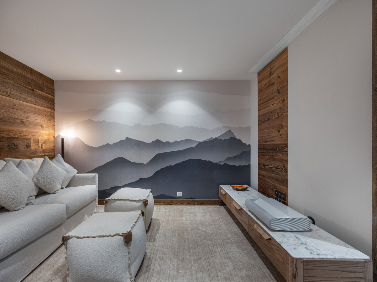 Appartement 140 m² Megève, 4 chambres, piscine & wellness - Photo 11