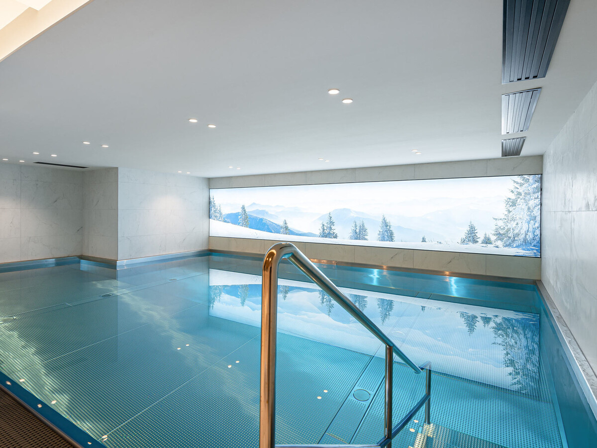 Appartement 140 m² Megève, 4 chambres, piscine & wellness - Photo 14