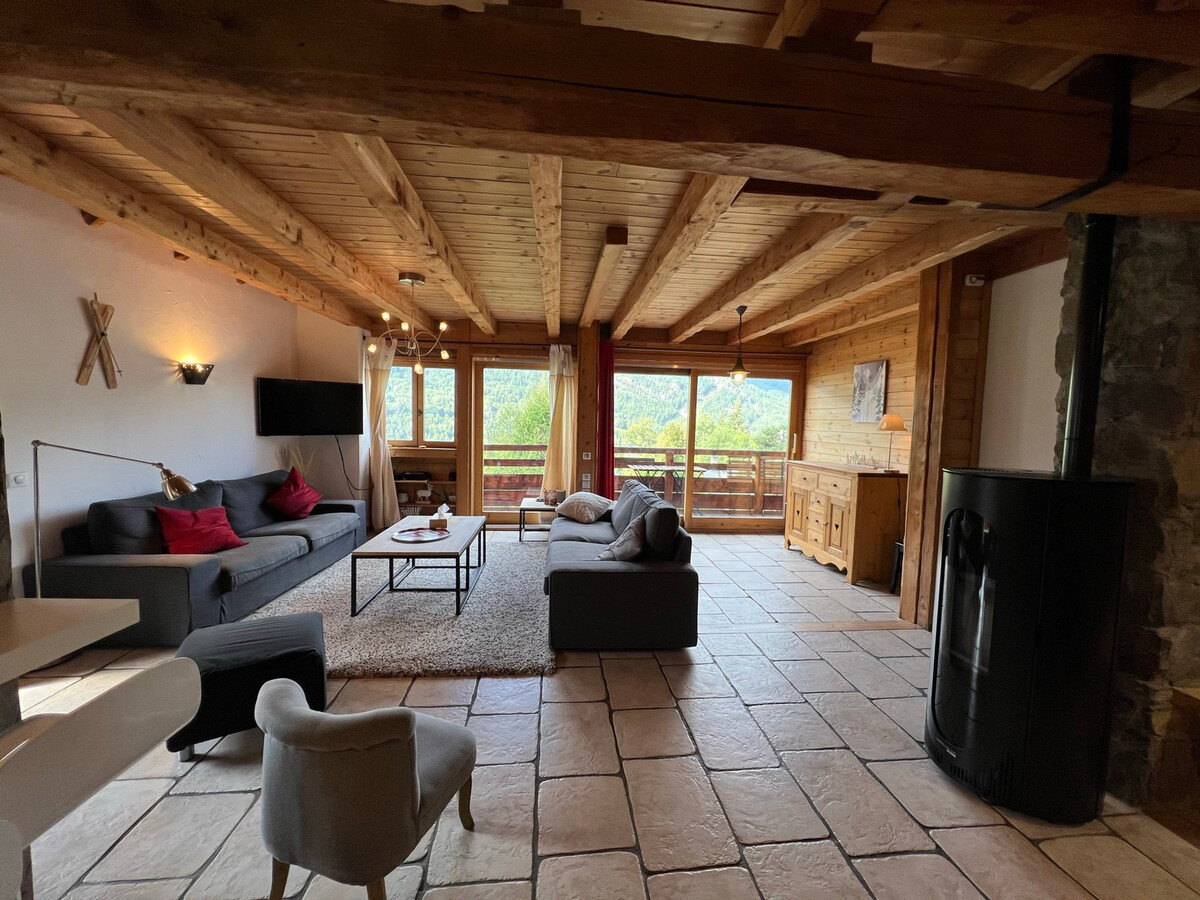 Appartement chalet 9 pers, 150m² à Saint-Chaffrey - Photo 2