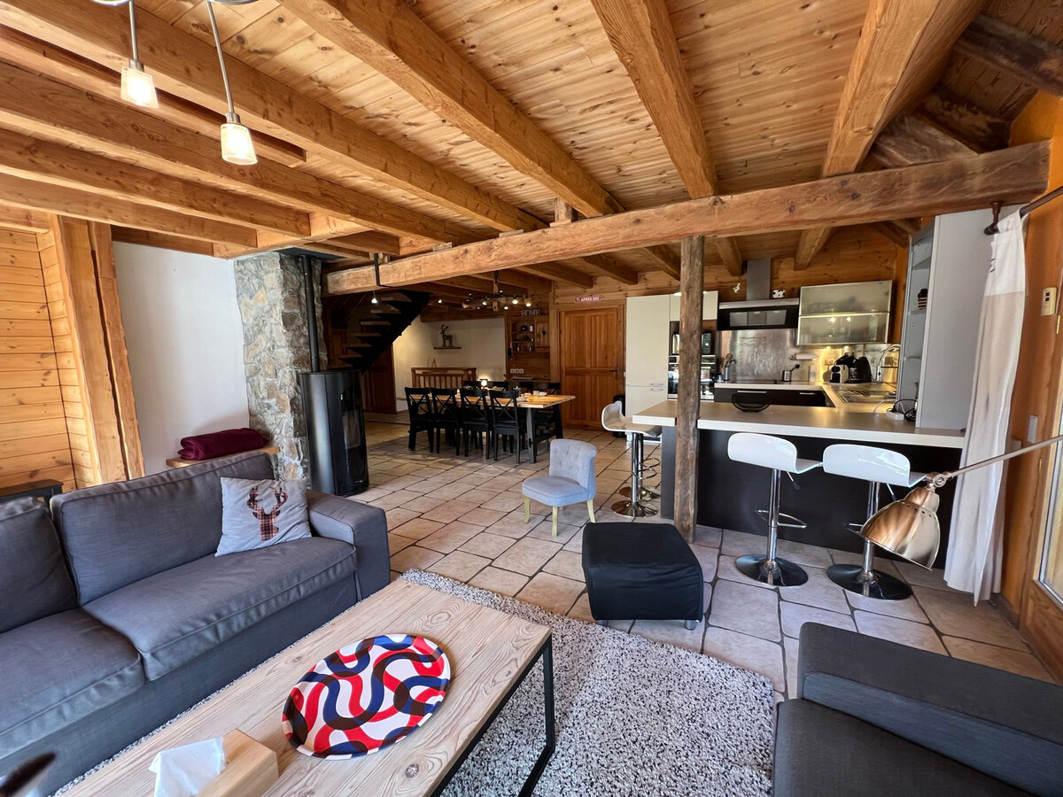 Appartement chalet 9 pers, 150m² à Saint-Chaffrey - Photo 3