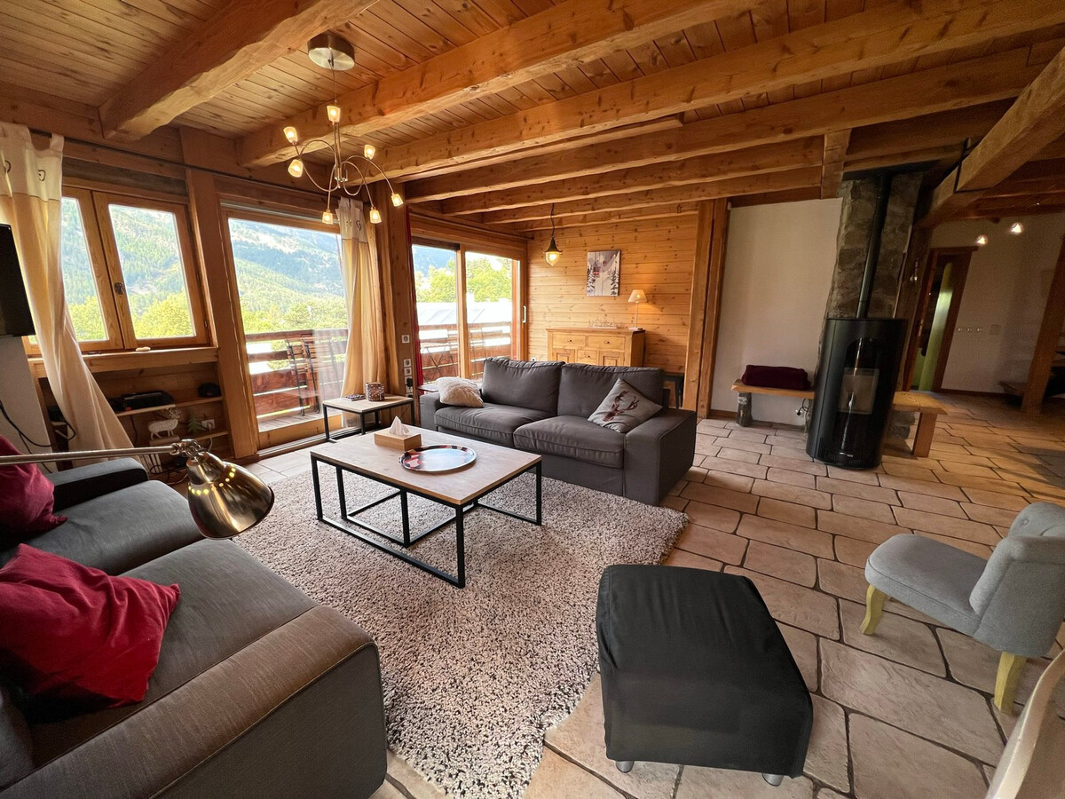 Appartement chalet 9 pers, 150m² à Saint-Chaffrey - Photo 4