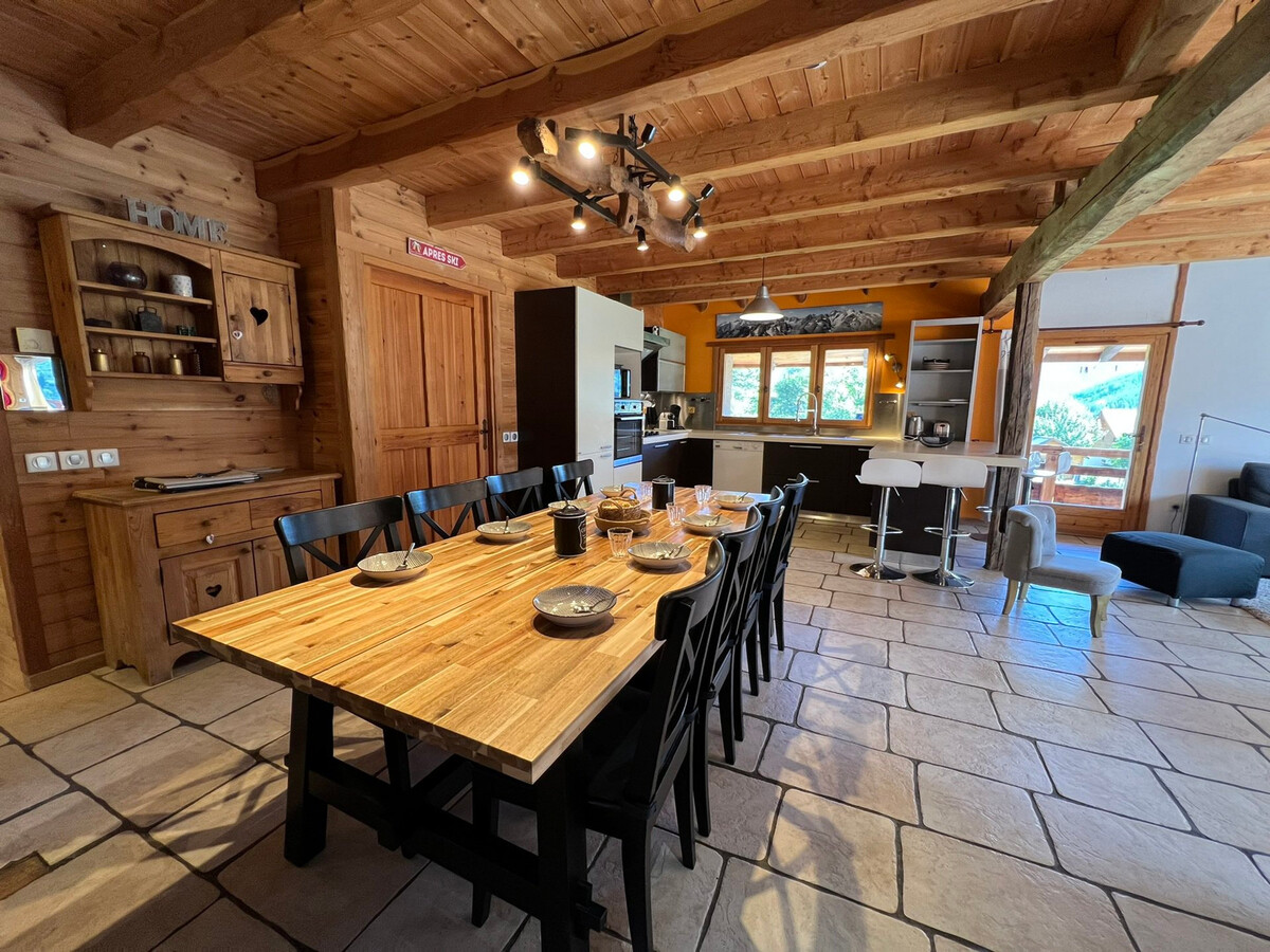 Appartement chalet 9 pers, 150m² à Saint-Chaffrey - Photo 5