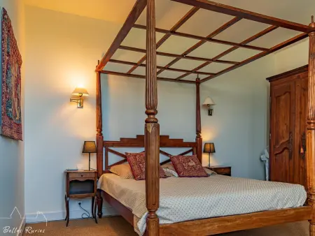 Gîte de la Fuye : château XVIIIe, piscine chauffée et sauna : photo 8