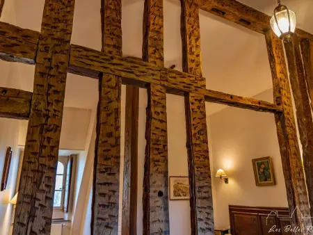 Gîte de la Fuye : château XVIIIe, piscine chauffée et sauna : photo 9