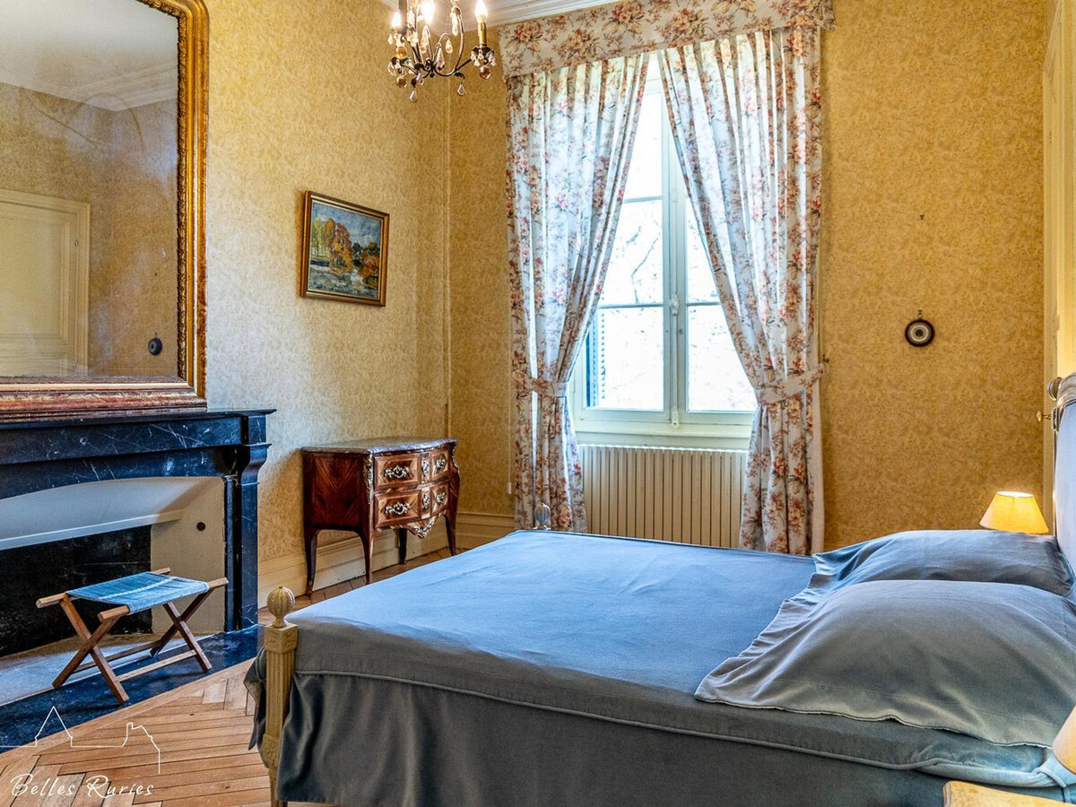 Gîte Château XIXème, Piscine Chauffée & Sauna à Monnaie - Photo 14