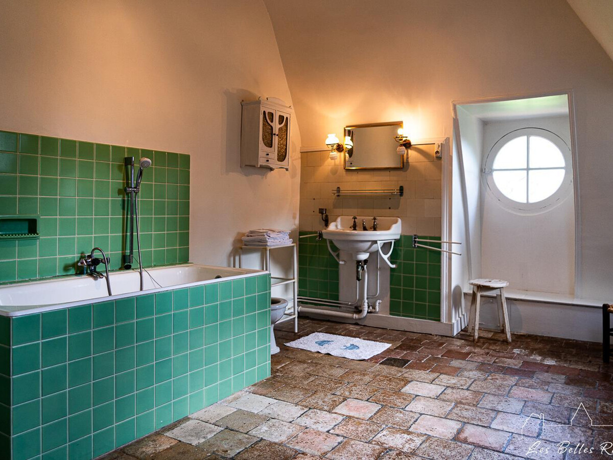 Gîte Château XIXème, Piscine Chauffée & Sauna à Monnaie - Photo 17