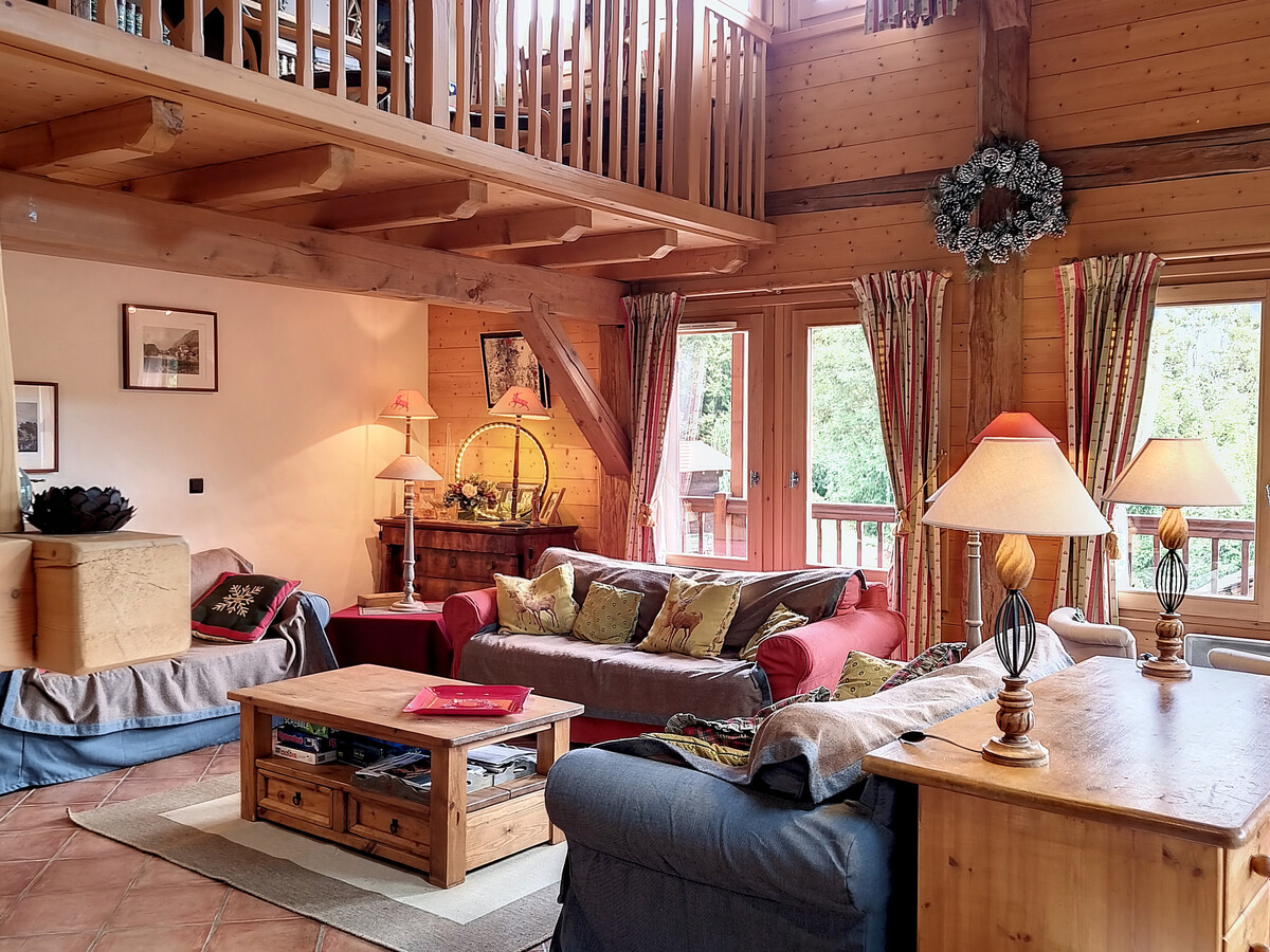 Ferme chalet 7 chambres, 14 pers, vue Mont Blanc - Photo 1
