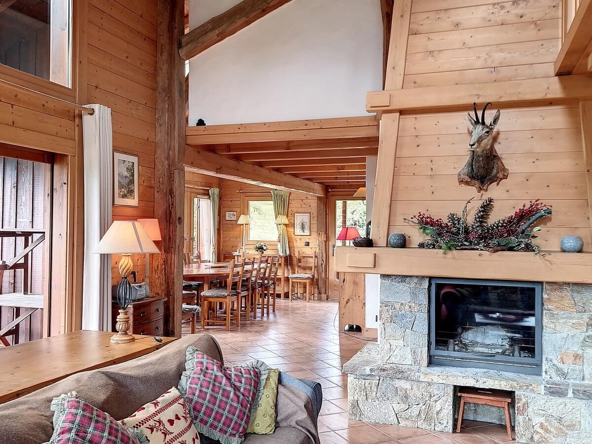 Ferme chalet 7 chambres, 14 pers, vue Mont Blanc - Photo 2