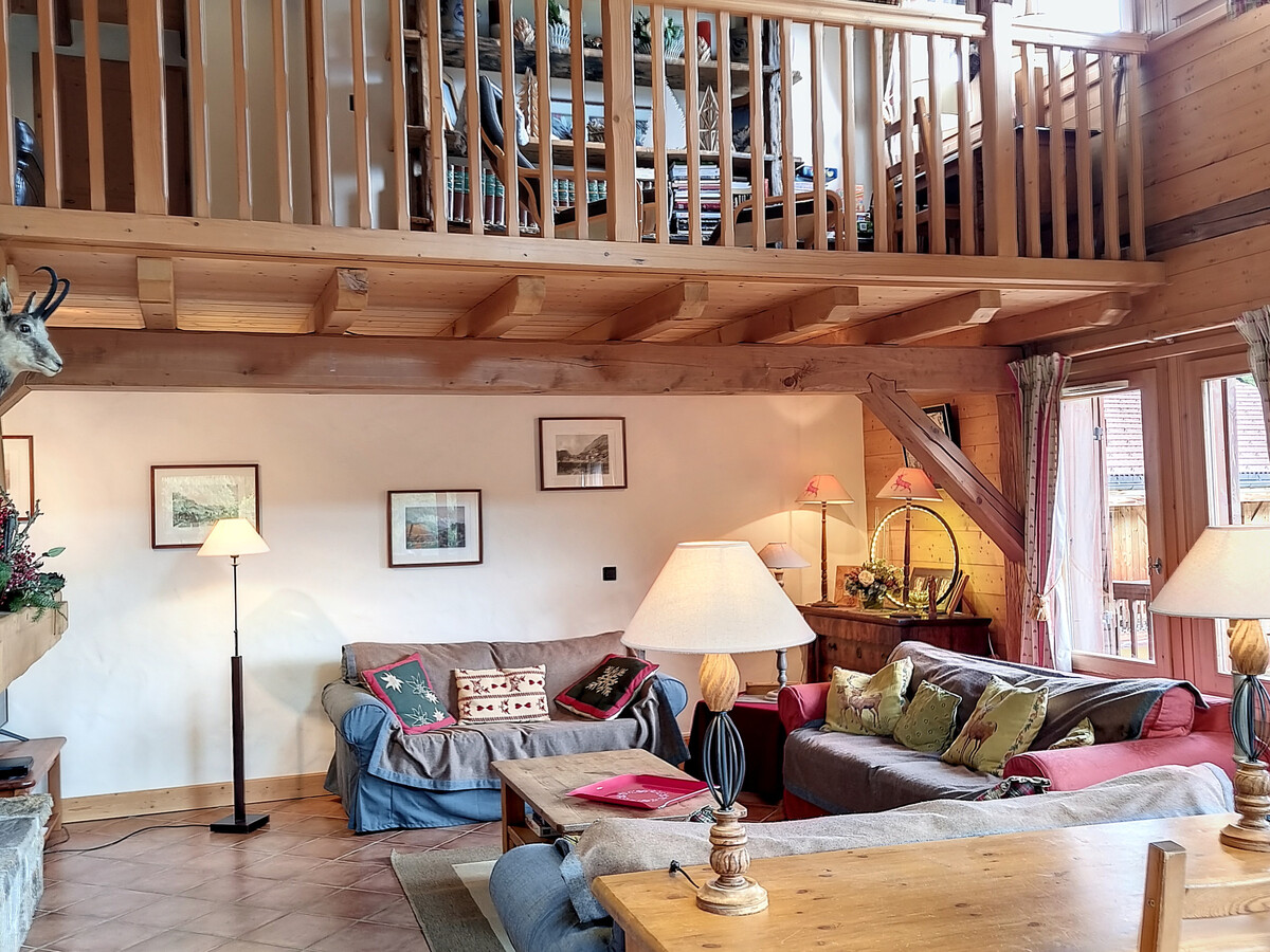 Ferme chalet 7 chambres, 14 pers, vue Mont Blanc - Photo 3