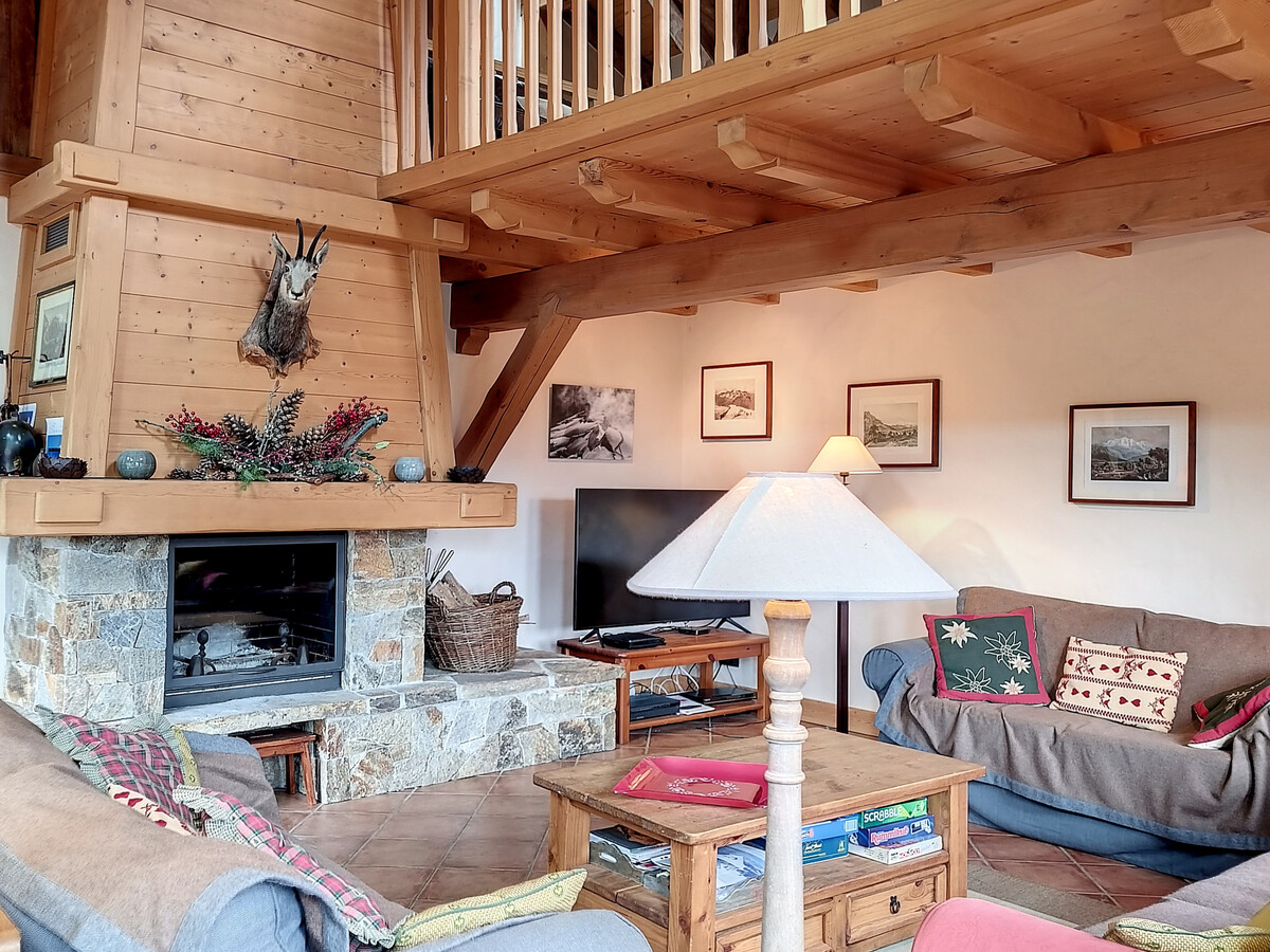 Ferme chalet 7 chambres, 14 pers, vue Mont Blanc - Photo 4