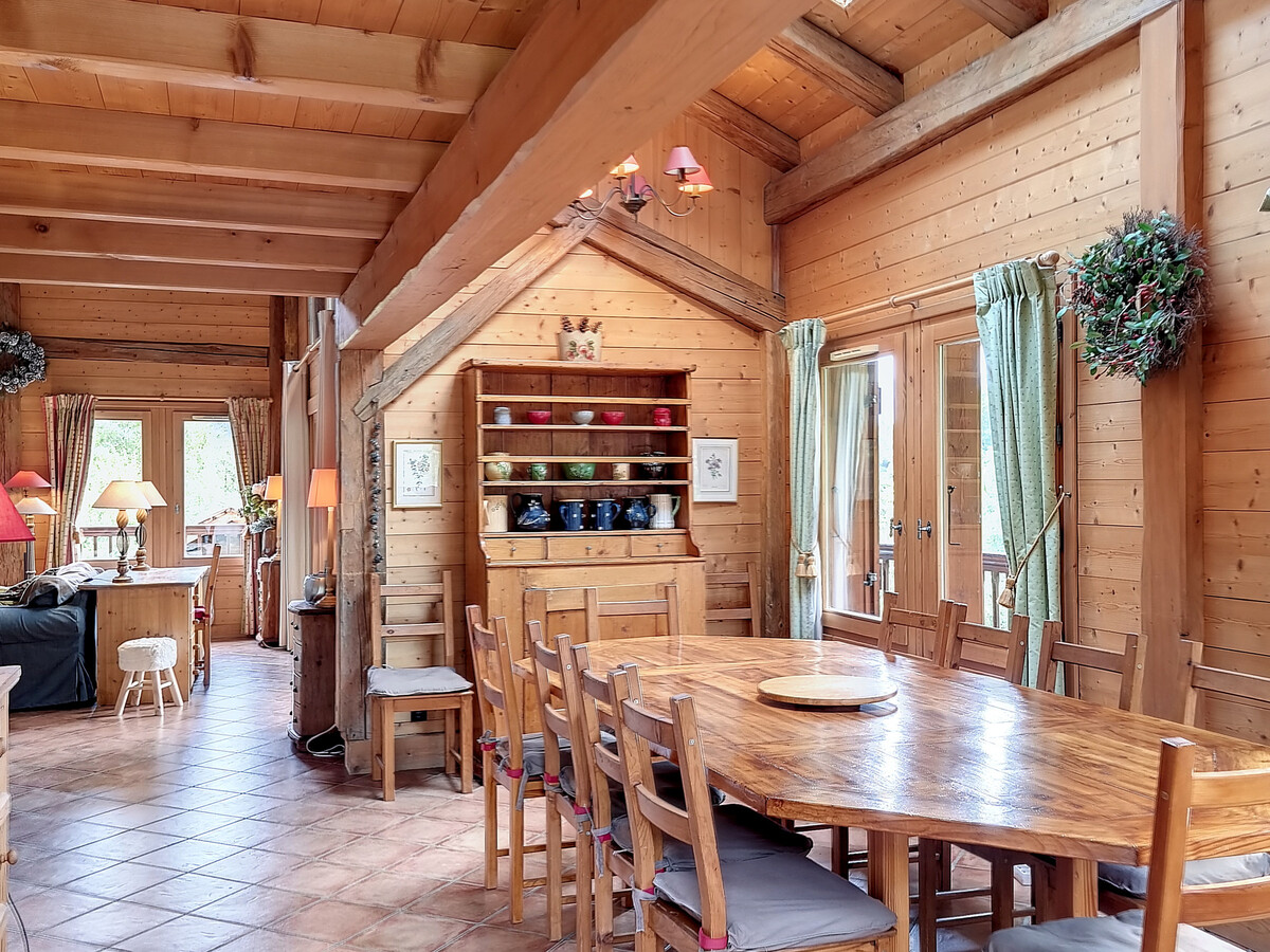 Ferme chalet 7 chambres, 14 pers, vue Mont Blanc - Photo 5