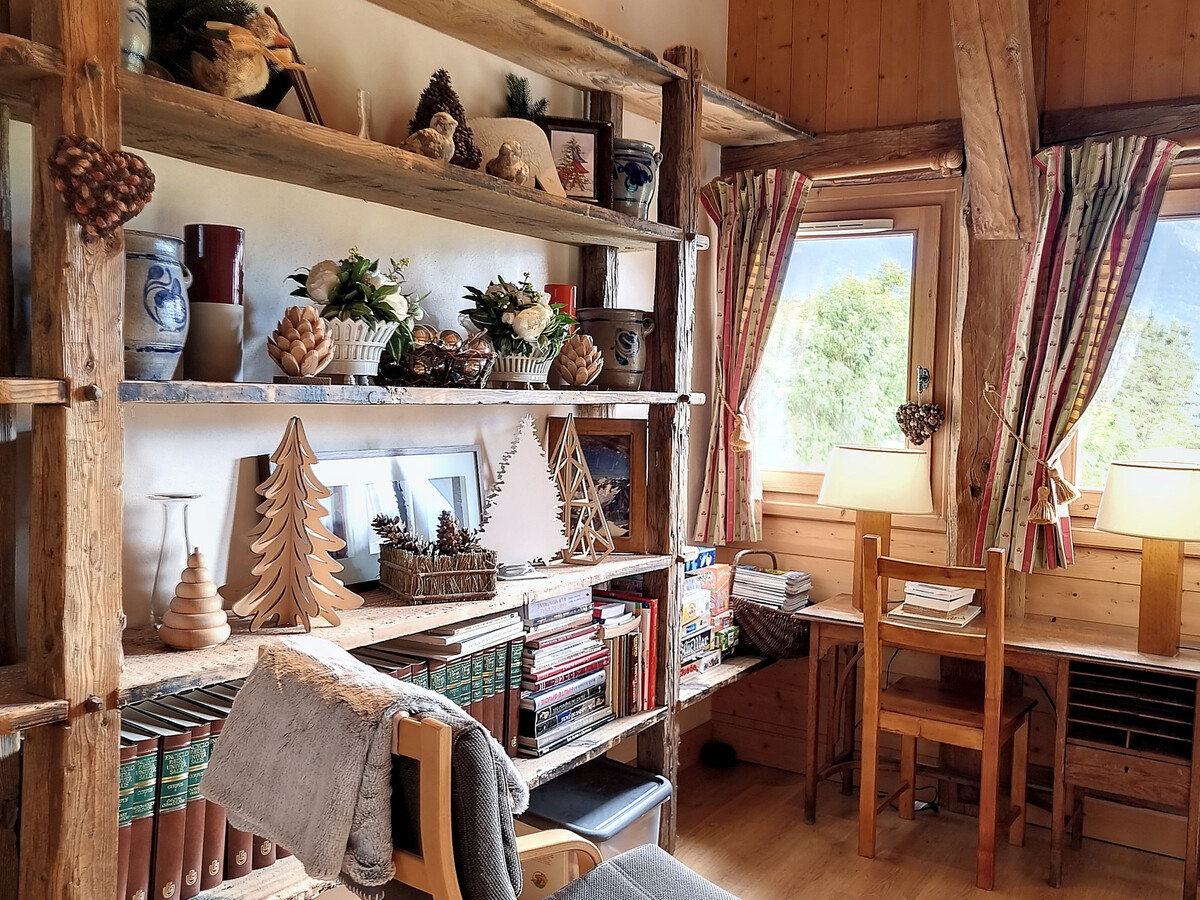 Ferme chalet 7 chambres, 14 pers, vue Mont Blanc - Photo 11